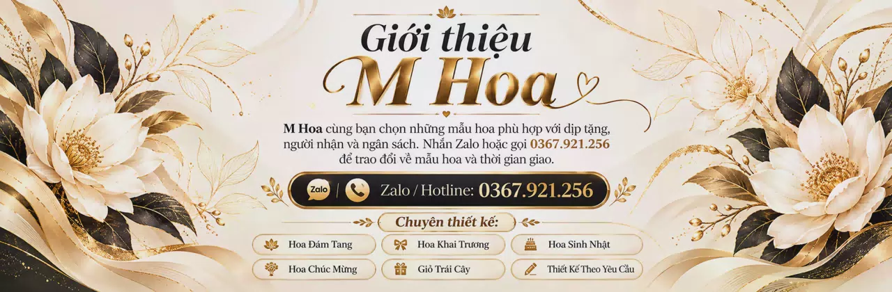 Ảnh bìa Shop hoa tươi Phường Lê Hồ Ninh Bình - Tư vấn mẫu hoa hợp ngân sách